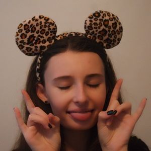 Cheetah Disney Minnie Mouse Ears